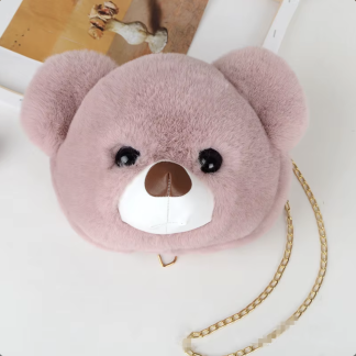 Bear Head Bag (Rose) 12-pack